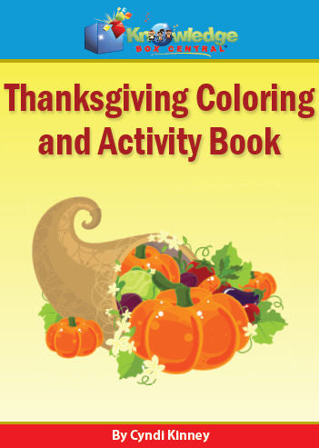 Thanksgiving Activity Book PRINTED