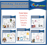 Holiday & Seasonal Activities Mini-Books