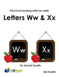 Preschool Learning Letter By Letter Activity Books
