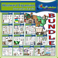 Westward Expansion Interactive Foldable Booklets BUNDLE