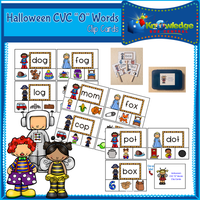 Halloween CVC  "O" Words