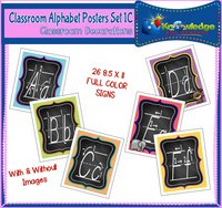 Alphabet Posters Set 1C