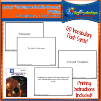 Apologia Exploring Creation with Astronomy 2nd Edition Lapbook Package (Lessons 1-14)