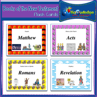 Books of the New Testament Flash Cards
