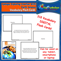 Apologia Exploring Creation with Earth Science Lapbook Package (Lessons 1-14)