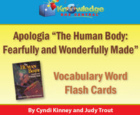 Apologia Human Body: Fearfully & Wonderfully Made ~ Advanced Biology 1st Edition