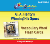 Henty's Historical Novel Flash Cards