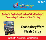 Apologia Exploring Creation with Zoology 2: Swimming Creatures of the 5th Day Lapbook Package (Lessons 1-13)