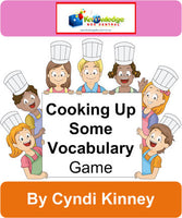 Cooking Up Some Vocabulary - Games Notebook