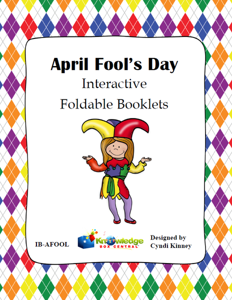 April Fool's Day Interactive Foldable Booklets
