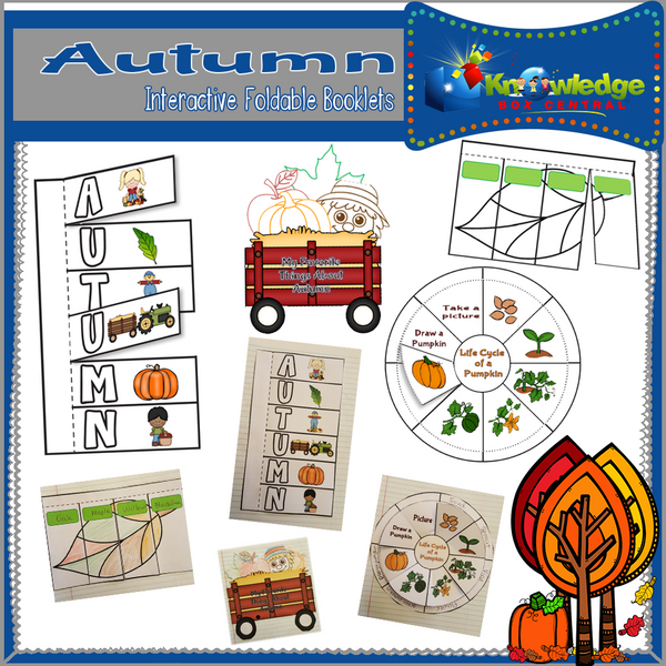 Autumn Interactive Foldable Booklets
