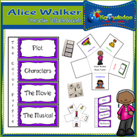 Alice Walker Interactive Foldable Booklets