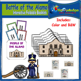 Battle of the Alamo Interactive Foldable Booklets