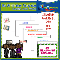Birmingham Campaign Interactive Foldable Booklets