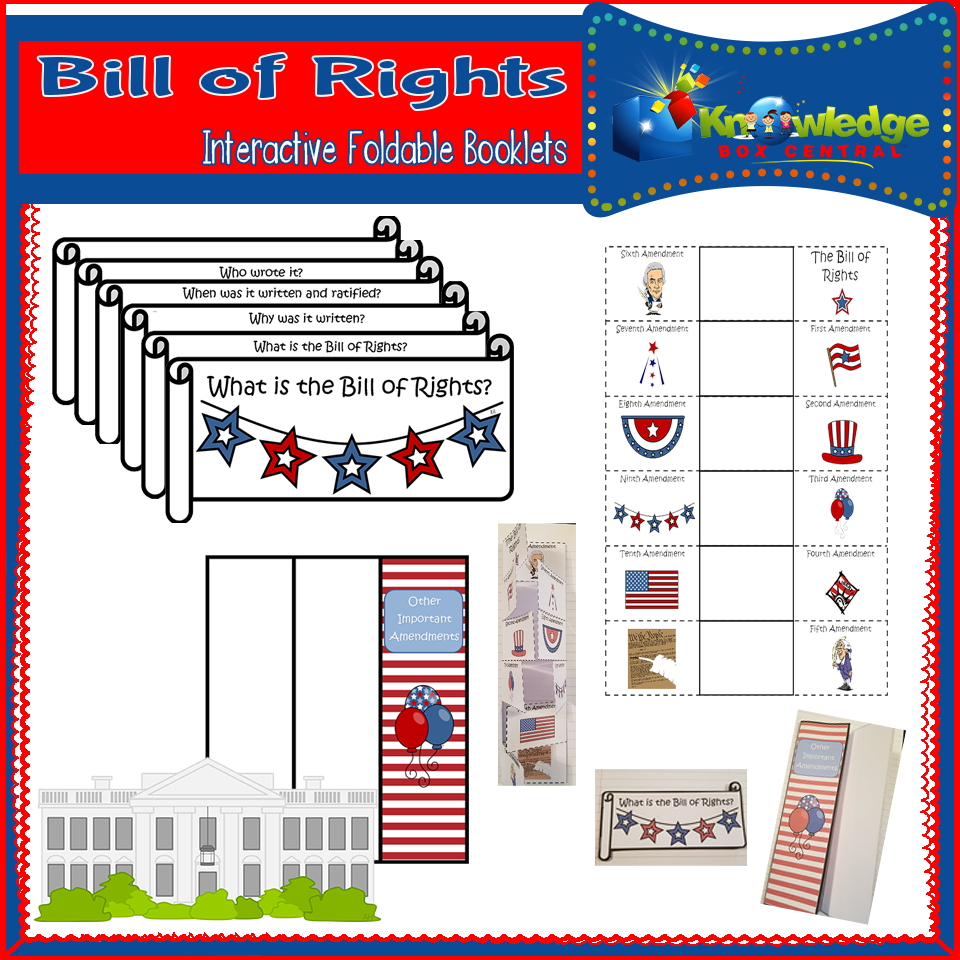 The Bill of Rights Interactive Foldable Booklets – Knowledge Box Central the-bill-of-rights-interactive-foldable-booklets-knowledge-box-central