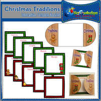 Christmas Traditions Interactive Foldable Booklets