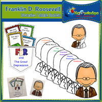 Franklin D. Roosevelt Interactive Foldable Booklets