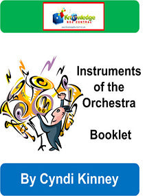 Instruments of the Orchestra Interactive Foldable Booklets