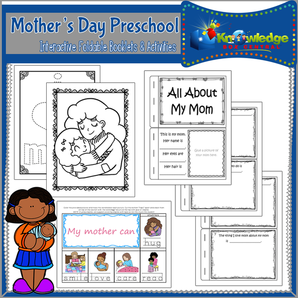 Mother's Day Preschool Interactive Activities