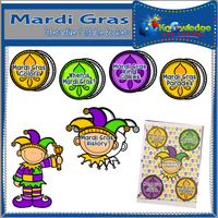 Mardi Gras Interactive Foldable Booklets
