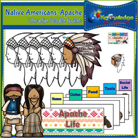Native Americans: Apache Interactive Foldable Booklets