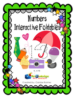 Numbers Interactive Foldable Booklets