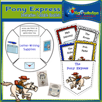 The Pony Express Interactive Foldable Booklets