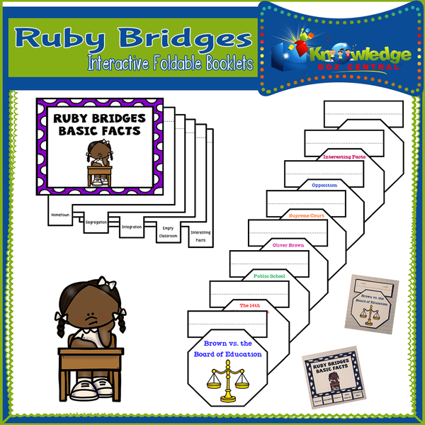 Ruby Bridges Interactive Foldable Booklets