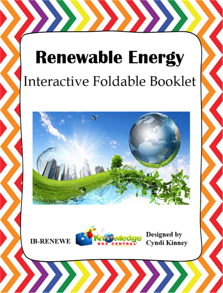 Renewable Energy Interactive Foldable Booklets