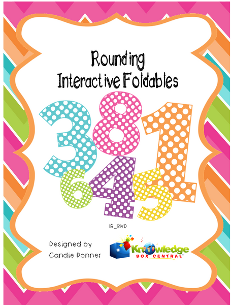Rounding Interactive Foldable Booklets