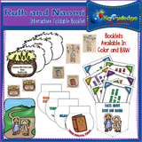 Ruth and Naomi Interactive Foldable Booklets