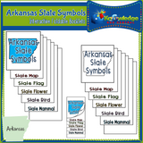 Arkansas State History Interactive Foldable Booklets