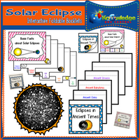Solar Eclipse Interactive Foldable Booklets