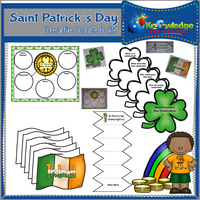 Saint Patrick's Day Interactive Foldable Booklets