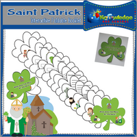 Saint Patrick Interactive Foldable Booklets