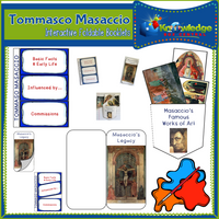 Tommaso Masaccio Interactive Foldable Booklets