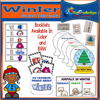 Winter Interactive Foldable Booklets