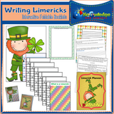 Writing Limericks Interactive Foldable Booklets