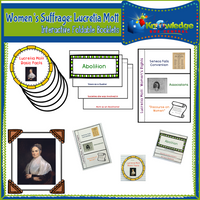 Women's Suffrage: Lucretia Mott Interactive Foldable Booklets