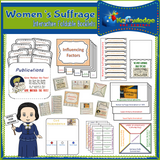 Women's Suffrage Interactive Foldable Booklets