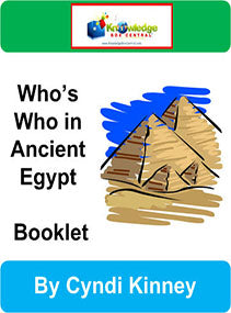 Who's Who in Ancient Egypt Interactive Foldable Booklets