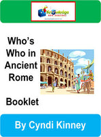 Who's Who in Ancient Rome Interactive Foldable Booklets