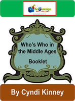 Who's Who in the Middle Ages Interactive Foldable Booklets