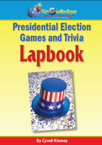 Presidential Election Games & Trivia Lapbook