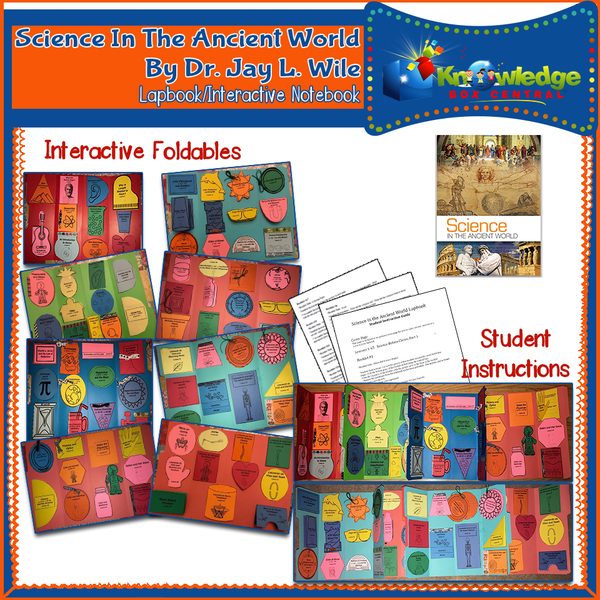 Berean Builders Elementary Series: Science in the Ancient World (by Dr. Jay Wile) Lapbook Package