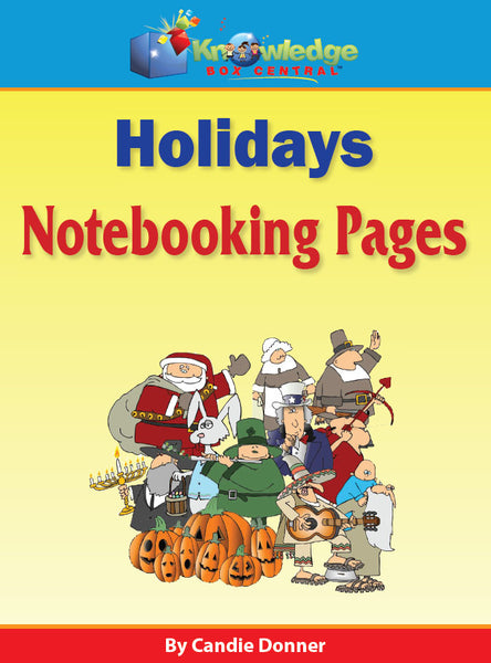 Holidays Notebooking Pages