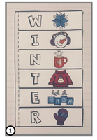 Winter Interactive Foldable Booklets