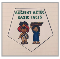 Ancient Aztec Interactive Foldable Booklets