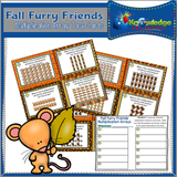 Fall Multiplication Arrays Task Cards