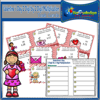 Two Digit by Two Digit Multiplication Task Cards